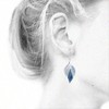 Bohemian Teardrop Earrings, Sterling Silver Drop Earring Advanced Fashion Temperament, Low Allergy Suitable for Women - 2 of 4