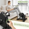 Hachikiko Mini Exercise Bike for Training,Home Use with LED Display, Anti-Slip Instep Straps, 120KG Capacity - 2 of 4