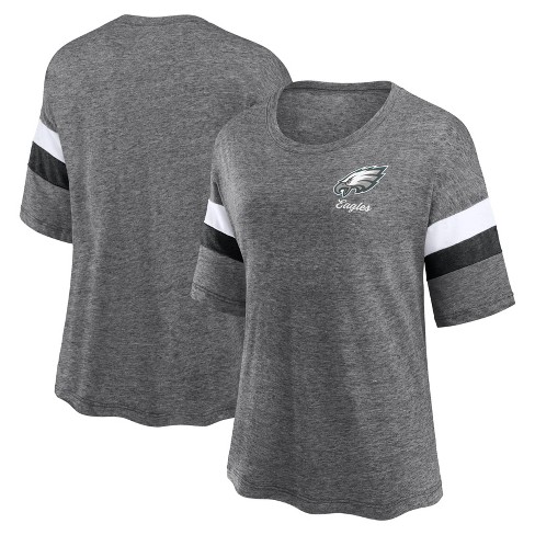 Nfl Philadelphia Eagles Women's Weak Side Blitz Marled Left Chest