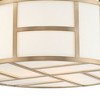 Crystorama Lighting Danielson 3 - Light Flush Mount in  Vibrant Gold - 2 of 4