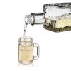 True Mason Jar Shot Glasses, Mini Mason Jar Shot Glasses with Handle, 1 Ounce Shot Glass, Set of 6, Glass, Clear - 3 of 4