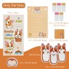 Wrapables Sticky Notes Set, Memo Notepads, Book Tabs, Page Markers, Sticky Notes, Home and Office Supplies (440 Sheets Total), Corgi - 2 of 4