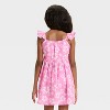 Girls' Minnie Mouse Gauze Gauze Dress - Pink - 2 of 3
