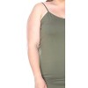 Women's Plus Size Tank Top - One Size Fits Most Plus - White Mark - 2 of 3