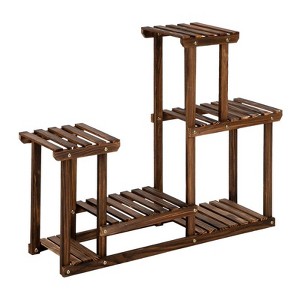 Karl Home Wood Plant Stand - 1 of 4