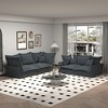 90.55" Modern Cloud Velvet Sofa with Deep Seat, Multiple Plush Pillows, Convertible Chaise Lounge Couch for Living Room, Bedroom - 3 of 4