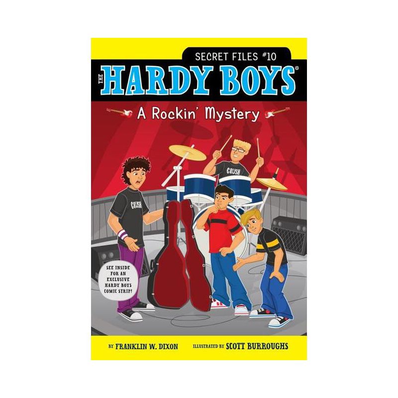 A Rockin' Mystery - (Hardy Boys: The Secret Files) by  Franklin W Dixon (Paperback), 1 of 2
