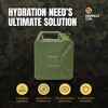 Midwest Can Heavy Duty 5 Gallon Military Style  Fresh Water Safe Water Can Ideal for Camping, Emergency Management and Off-Road Adventures, Green - 3 of 4
