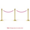 Unique Bargains Theater Adjustable Velvet Stanchion Rope with Snap Hooks 2 Pcs - 3 of 4
