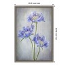 Amanti Art Scabiosa Purple Flower by Mandy Disher Canvas Wall Art Print Framed 16 x 23-in. - 4 of 4