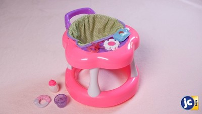 Jc toys baby doll cheap walker playset