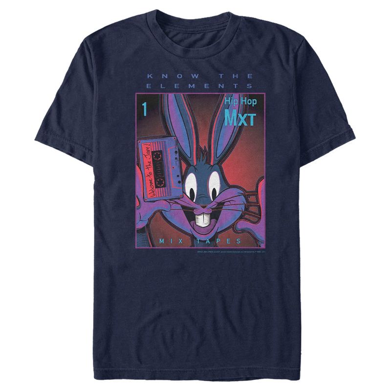 Women's Space Jam: A New Legacy Bugs Bunny Mix Tapes T-Shirt, 1 of 6