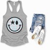 Simply Sage Market S.W.Smiley Patriotic Stars Racerback Tank - 3 of 4
