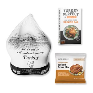 ButcherBox - Turkey Kit with Turkey and Brine Mix - Frozen - 14.99 lbs - 1 of 4