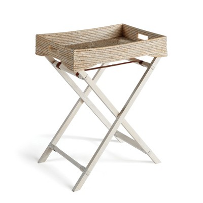 Plum & Post Burma Rattan Butler Tray Table