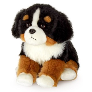 Bearington Bernie The Bernese Mountain Dog Stuffed Animal, 13 Inch Puppy Stuffed Animal - 1 of 4