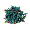 Novelty Lights 17 Feet 50 LED Christmas Mini Light String on Green Wire, 5mm Wide Angle Bulbs, Connectable, Indoor/Outdoor Decor, UL Listed - 3 of 4