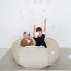 3 Sprouts Recycled Fabric Ball Pit - Gingham Beige - 2 of 4