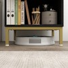 Aheaplus Rattan Nightstands with Drawers，Bed Side Open Storage cabinet - 4 of 4