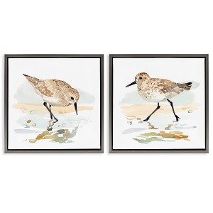 Stupell Industries Sea Birds on Shore, 25" x 25" - 1 of 4