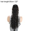 Unique Bargains Women's Latin American curly ponytail long hair Hair Extensions High Temperature Fiber 22IN 1 Pc - 4 of 4
