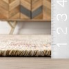 Padma Lakshmi x Rugs USA - Sufi Hand-Tufted Floral Motif Wool-Blend Rug - 4 of 4