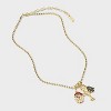 SUGARFIX by BaubleBar Jolly Good Sparkle Necklace - Red/Green/Pearl - 3 of 4