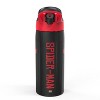 Zak Designs 19 fl oz Stainless Steel Vacuum Insulated Riverside Spider-Man Water Bottle: Kids & Boys Drinkware, Dishwasher-Safe - 2 of 4