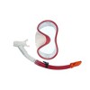 Swim Way 2pc Expedition Swimming Mask and Dry Snorkel Set - Small - Red - 2 of 3