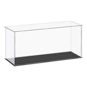 Unique Bargains Acrylic Dustproof Countertop Display Case 1 Pc - 1 of 4