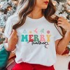 Simply Sage Market Women's Merry Teacher Short Sleeve Graphic Tee - 2 of 4