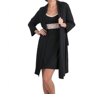 Women's Sophie Basic Quarter Sleeve Robe - Twelve Eighty Eight - 1 of 1