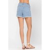 Women's Stripe Cut-Off Shorts - Judy Blue - 4 of 4