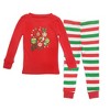 Seven Times Six Dr. Seuss Grinch Merry Grinchmas! Matching Family Unisex Adult And Kids Pajama Set - 2 of 4