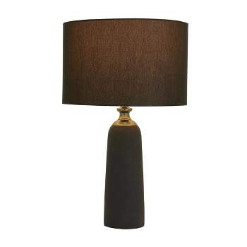 Modern Cement Table Lamp Brown - Olivia & May