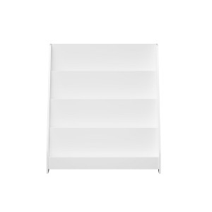 Gulches 35 Inches Tall White Engineered Wood 4 Shelf Kids Bookcase with Tipover Restraint Device - 1 of 4