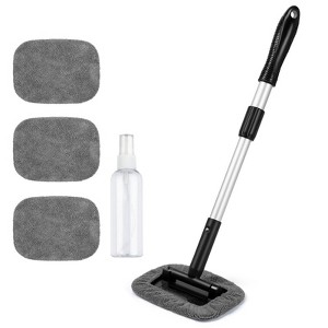 AstroAI Car Windshield Cleaner, Car Window Cleaner Kit with 4 Reusable Pads - 1 of 4
