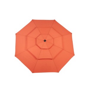 CAVINAS Pool Umbrellas Outdoor Double Sided Rectangular Beach Chair Umbrella for Garden (Base Sold Separately) - 1 of 4
