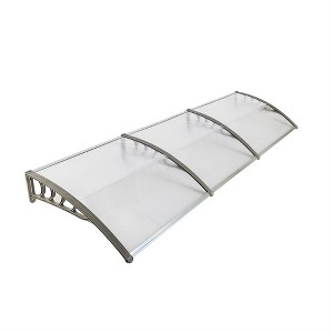 Polycarbonate Rain Cover, Window Rain Cover, Household Rain Canopy, Rain Shield, Weather Resistant Canopy - 1 of 4