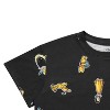 Disney Classic Characters Women's T-Shirt - Minnie Mouse, Cinderella, Elsa, Ariel, Tinker Bell - Ladies Skimmer Crop Top Tee - 3 of 4