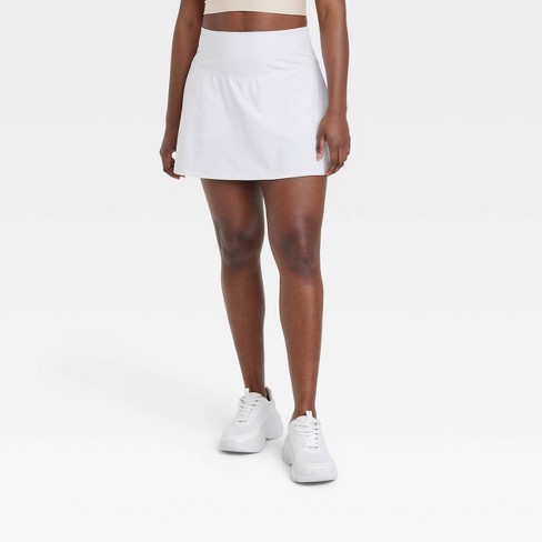 half acht Omringd Sturen Women's Knit Skorts - All In Motion™ White Xxl : Target