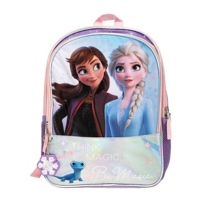 Photo 1 of Frozen Anna &#38; Elsa &#38; Bruni Kids&#39; 16&#34; Backpack - Purple