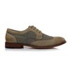 Ferro Aldo Mens Julian MFA19266A Wing-tip Plaid Spectator Derby Dress Shoes - 2 of 4