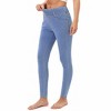 BLUEMING Womens Jeggings High Waist Tummy Control Jean Leggings Casual Stretch Denim with Pockets - 3 of 4