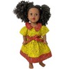 Doll Clothes Superstore Casual Sunny Dress Fits 18 Inch Girl Dolls Like Our Generation American Girl My Life Dolls - 2 of 4