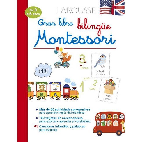 Gran Libro Bilingüe Montessori - By Lydie Barusseau (paperback) : Target