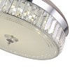 Ludomide 42" Modern Crystal Chandelier Ceiling Fan with Lights and Remote, Retractable Chandelier Fan for Bedroom Dining Room - 3 of 4