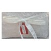 Christmas Magic 12.6" Gift Shaped Throw Pillow White - 3 of 3