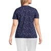 Lands' End Women's Relaxed Supima Cotton T-Shirt - 2 of 3