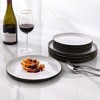 Itopfox 12-Piece Ceramic Dinnerware Set with Speckled Black & White Design, Dishwasher & Microwave Safe Stoneware Plates and Bowls for 4 - 4 of 4